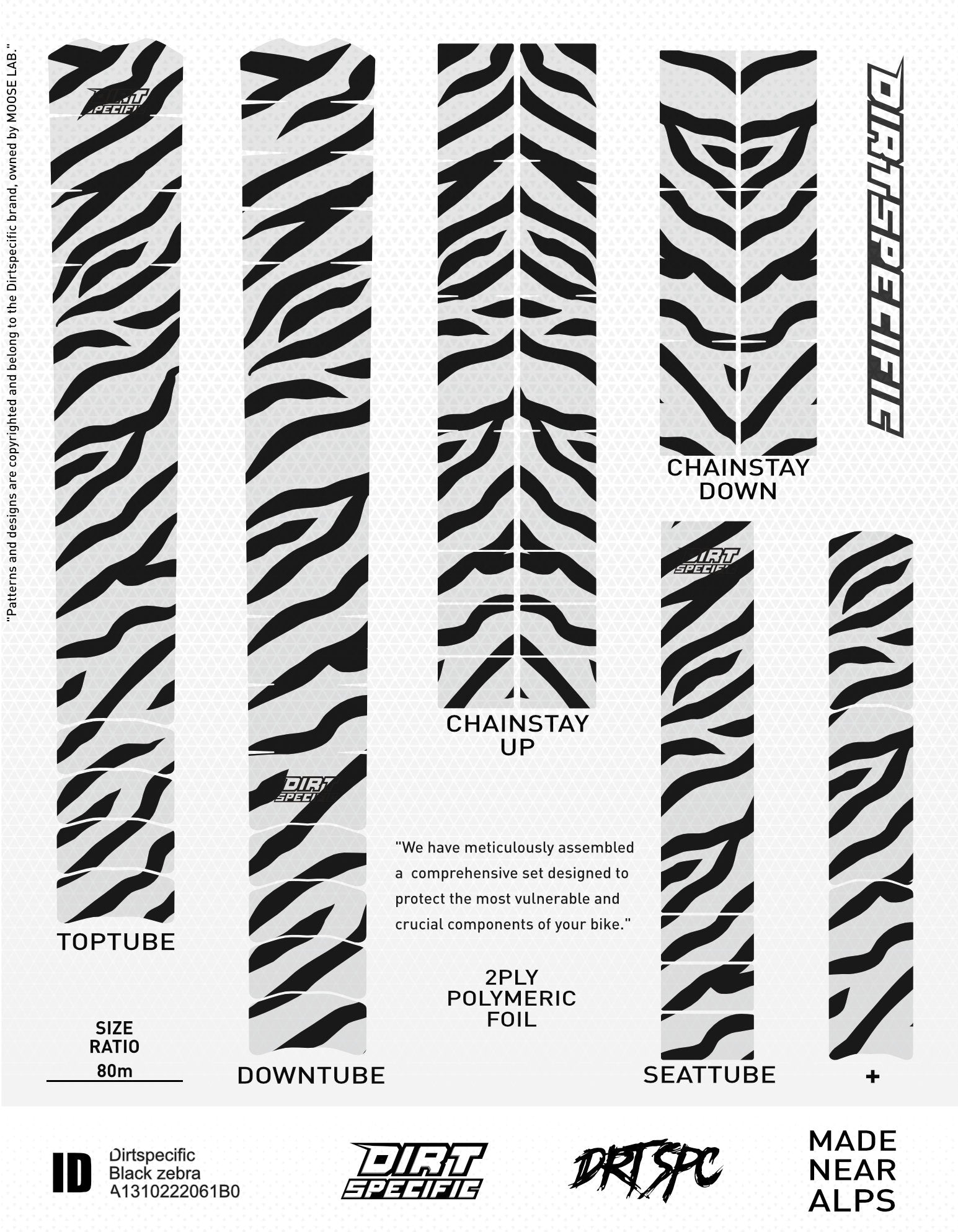 Zebra Print Decal