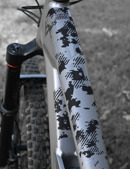 Cammo bike decal