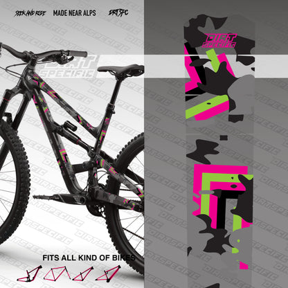 Color dub - Bike Frame wrap MK2