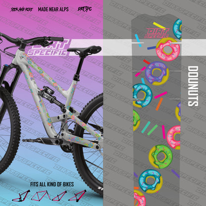 Donuts bike decal