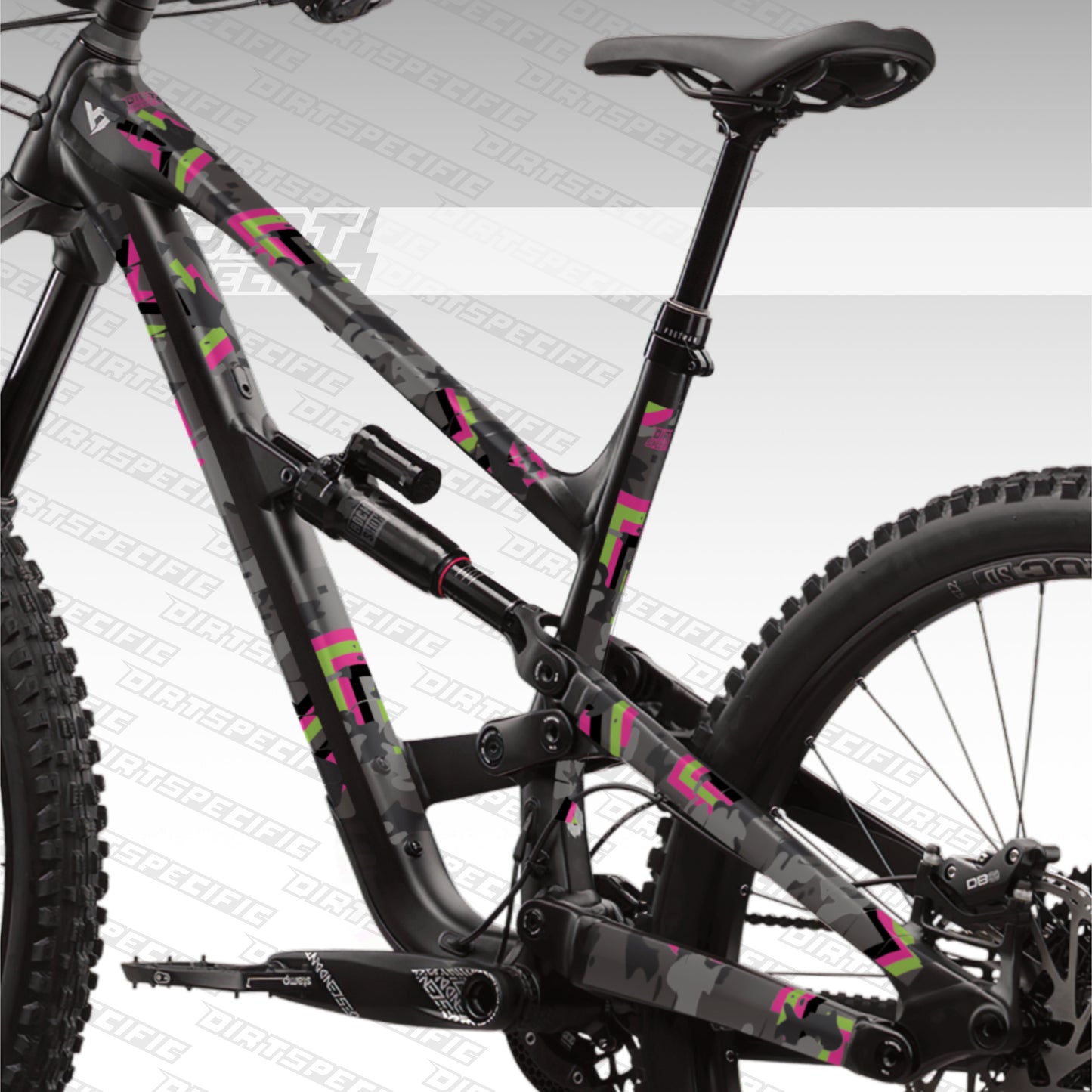 Color dub - Bike Frame wrap MK2