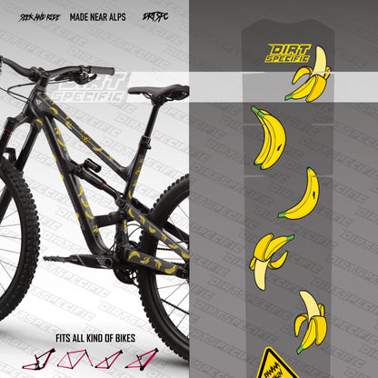 Banane - Bike Frame wrap MK2