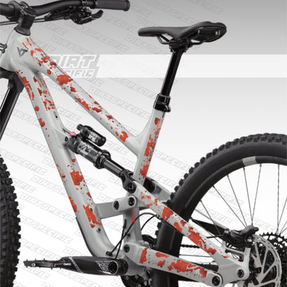 Blood - Halloween SPECIAL - Bike Frame wrap MK2