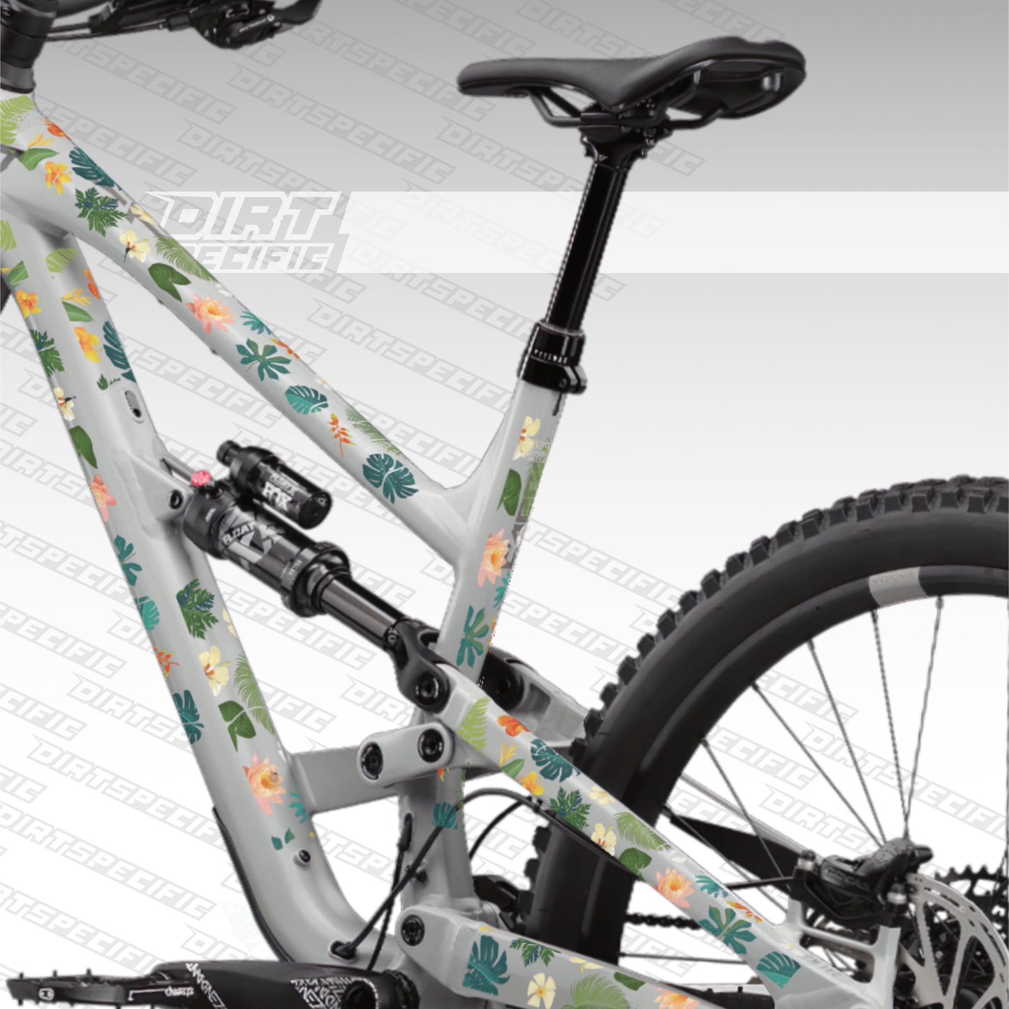 Hawaii - Bike Frame wrap MK2